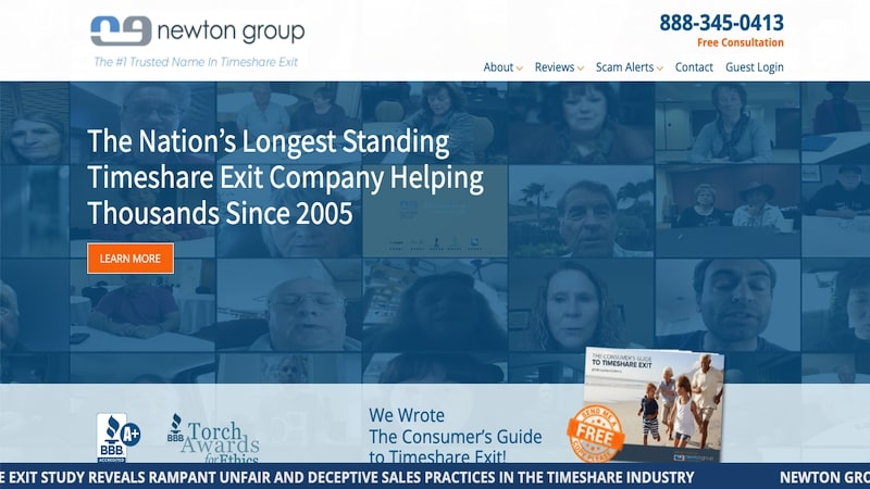 Newton Group homepage