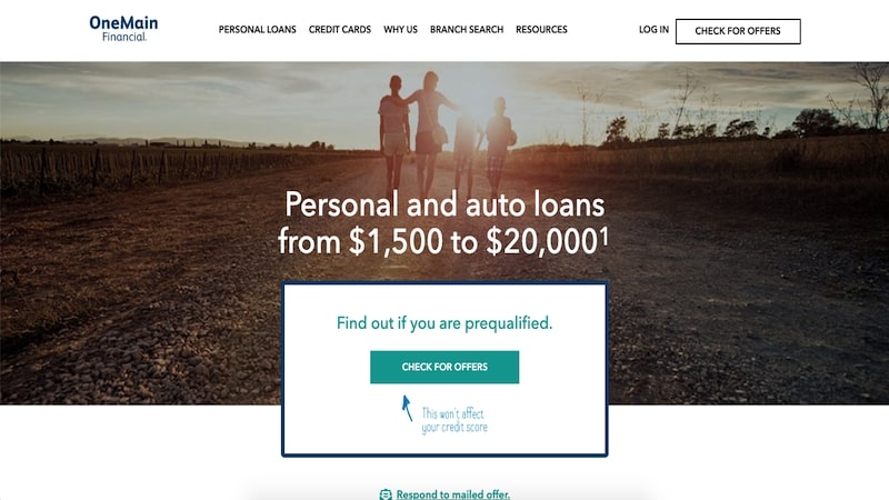 onemain financial homepage