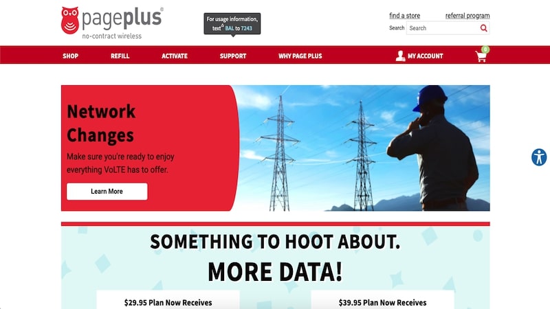 page plus cellular homepage