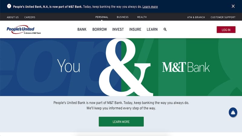 people's united bank homepage