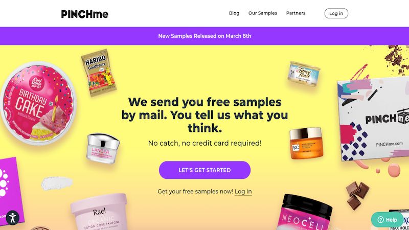 PINCHme home page