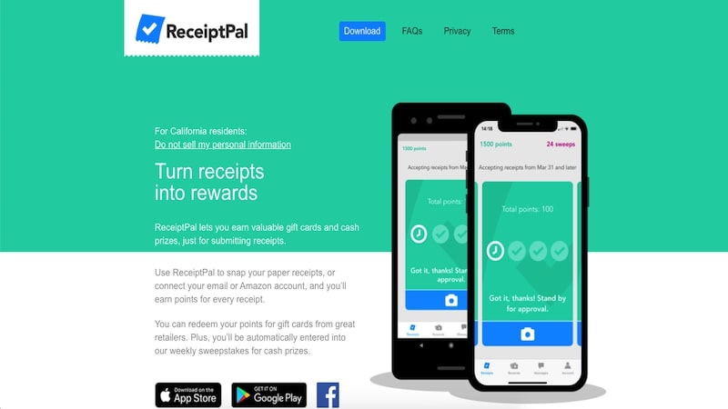 receiptpal app