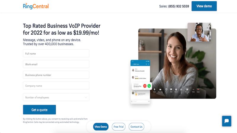 ringcentral site