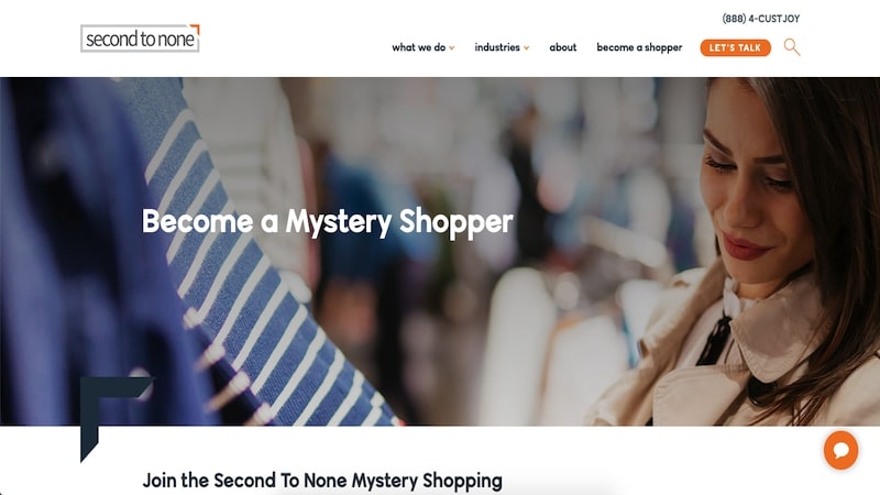 Second to None homepage