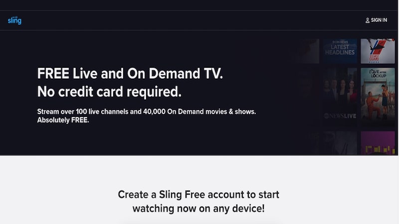 SlingTV has straightforward pricing