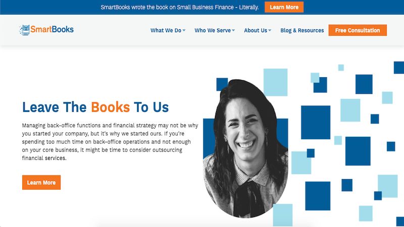 SmartBooks home page