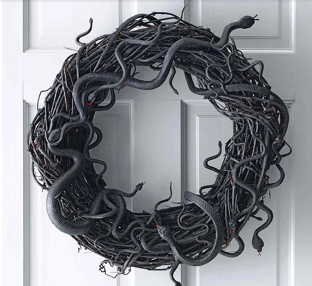 snake wreath