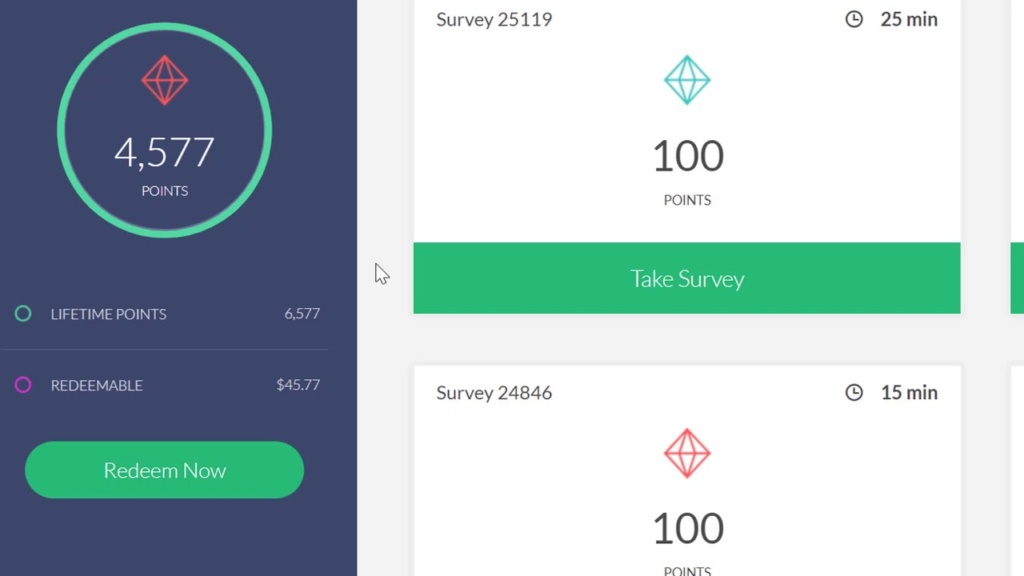 Survey Junkie points