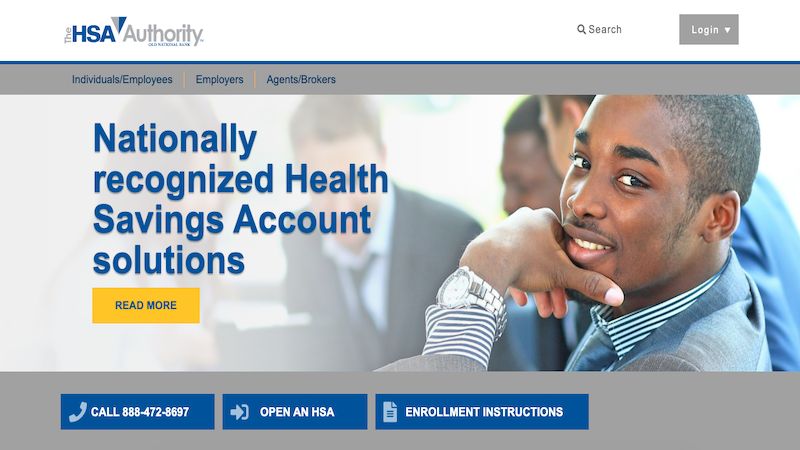 The HSA Authority home page