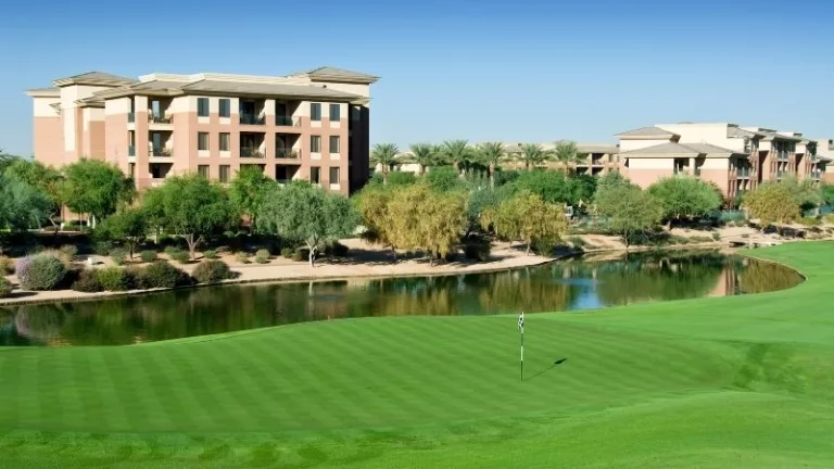 timeshare property on a lake
