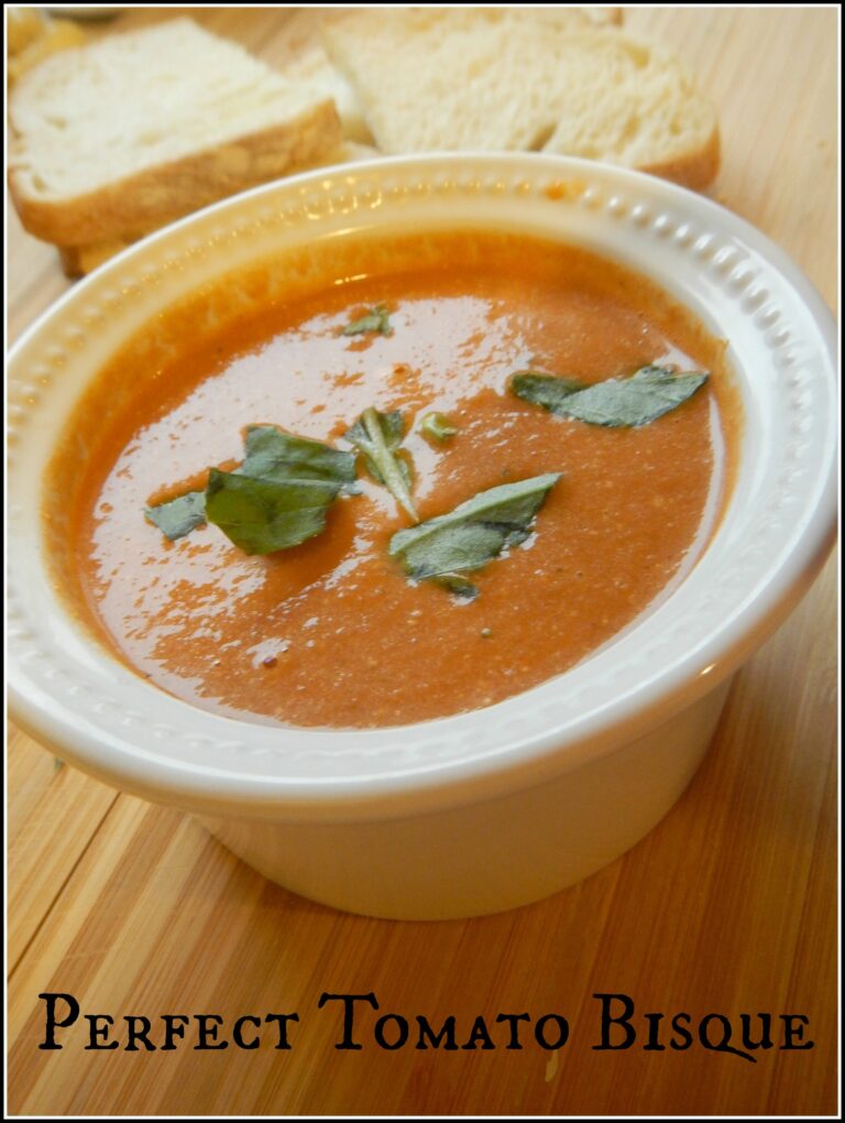 Perfect Tomato Bisque Soup Recipe