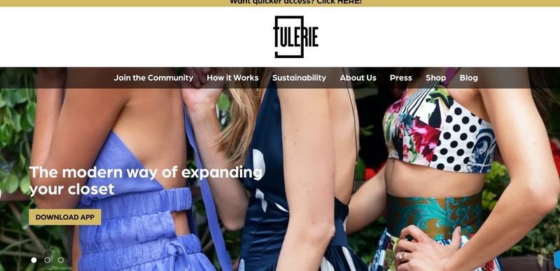 Tulerie home page
