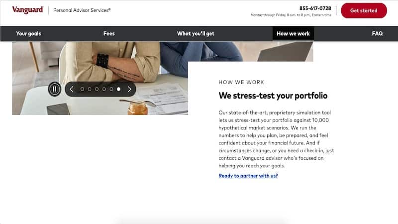Vanguard Personal Advisor Services how we work