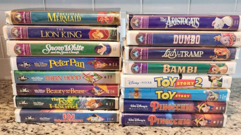 10 Best Places to Sell Disney VHS Tapes For The Most Cash