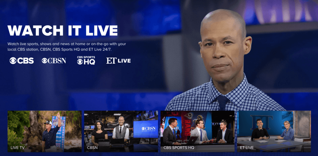 watch it live - CBS, CBSN, CBS Sports, ET Live