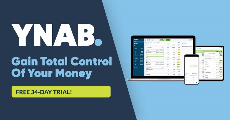 YNAB - Gain total control of your money free trial